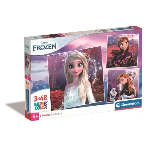 Disney Frost puslespil 3*48 brikker